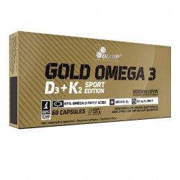 Olimp Gold Omega 3 D3 + K2, Vitamins - MonsterKing