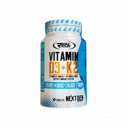 Real Pharm Vitamin D3 + K2, Vitamine - MonsterKing