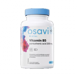 Osavi Vitamin B5 Pantothenic Acid 200mg, Vitamíny - MonsterKing