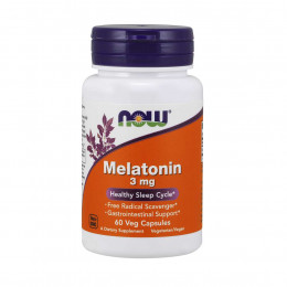 NOW Foods Melatonin 3mg, Vitamine - MonsterKing