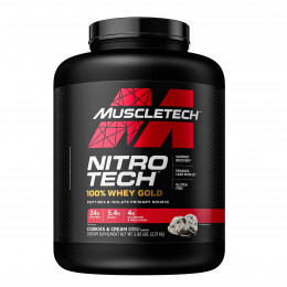 Muscletech Nitro-Tech 100% Whey Gold, Proteíny - MonsterKing