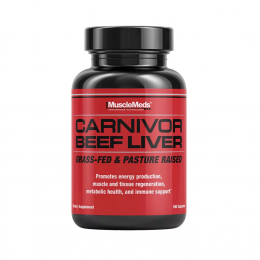 MuscleMeds Carnivor Beef Liver, Aminokyseliny - MonsterKing